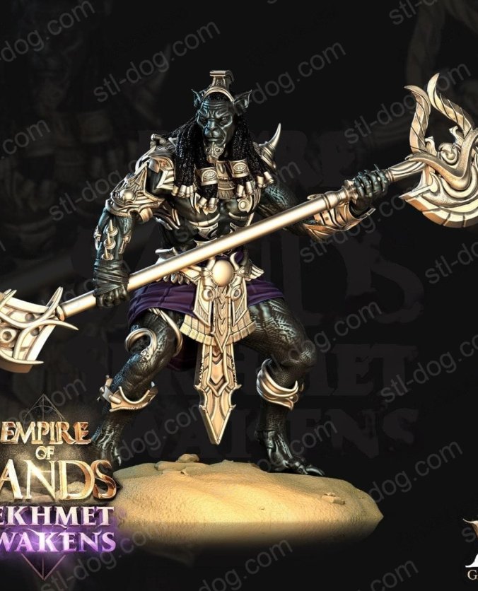 沙漠帝国 赛克美特觉醒 3D打印图纸